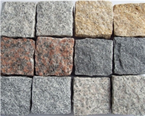 Natural Split Granite Cobble Stone, Landscaping St, G603 ,G682 ,G636 ,G562 ,G684 Granite Cobble Stone