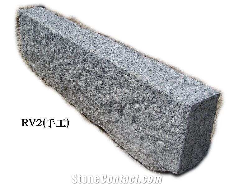Silver Grey Granite Kerbstone, G603 Grey Granite Kerbstone