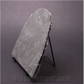 Fashion Sublimation Slate Photo Rock Stone, Black Slate Home Decor