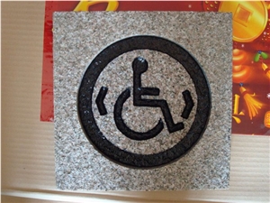 Granite Handicap Paver, Pink Granite Pavers