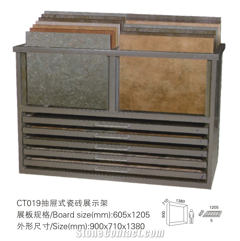 Stone Display Rack,Ceramic Displays CT019