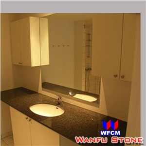 Bathroom Granite Vanity Tops for Sale, Galaxy Black Granite Vanity Tops