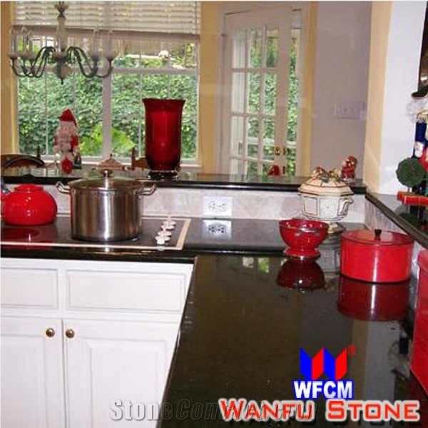 2012 Granite Bar Countertop for Sale (new Arrival), Absolute Black Granite Countertop