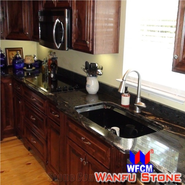 2012 Granite Bar Countertop for Sale (new Arrival), Absolute Black Granite Countertop
