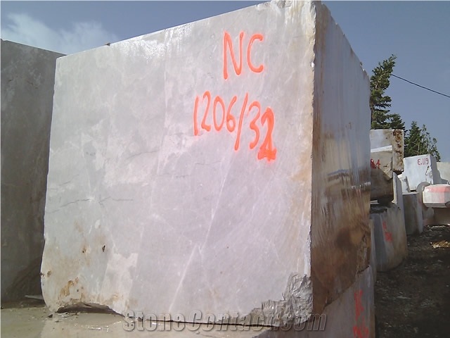 Silver Shadow Marble Block, Turkey Grey Marble