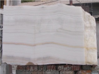 Naghadeh White Onyx Block