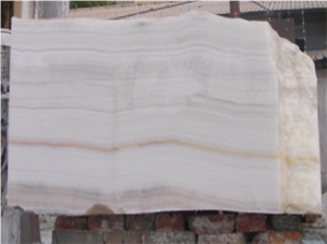 Naghadeh White Onyx Block