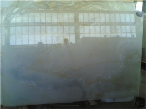 Naghadeh White Onyx Block