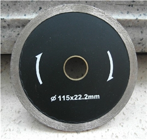 Diamond Continuous Rim Blades,Stone Cutting Disc, Diamond Saw Blade for Marble, Ceramic, Sintered Cutting Tools