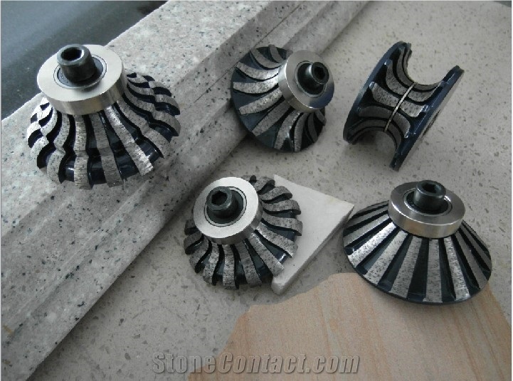 Router Bit for router machine/Segmented profile wheel for angle manchine/Diamond grinding wheels for stone profile/Fullnose continuous router bits/