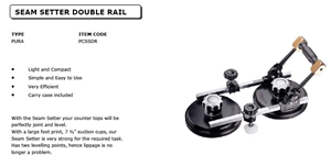 Seam Setter - Double Rail for Countertops