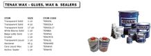TENAX Wax - Glues, Wax Sealers TENAX Wax - Glues, Wax Sealers