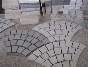 Granite Cobblestone Pavers, Grey Granite Cobblestone