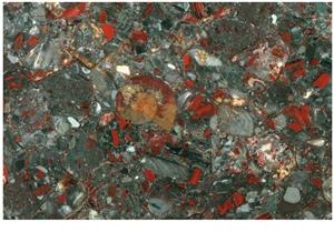 Bloodstone Semiprecious Stone