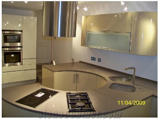 Quartz Stone Kitchen Work Top