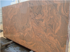 Multicolor Red Granite Slabs