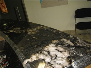 Cosmic Black Granite Desk Top Cosmic Black Granite Desk Top