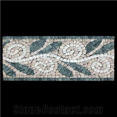 Beige Marble Mosaic Border