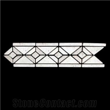 Beige Marble Mosaic Border