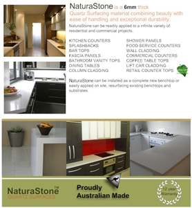 Quartz Stone Kitchen Tops