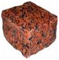 Leznikovske Granite Chopped (splitted) Finish Cube, Red Granite Cubes