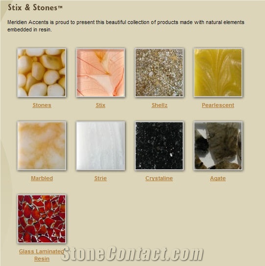 Stix and Stones Series - Glass Mosaic