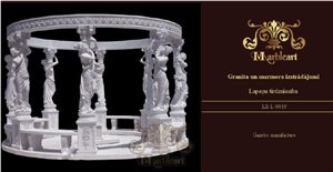 White Marble Gazebo