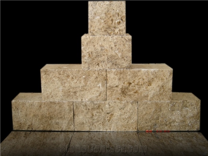 Building Stone, Travertine Brick