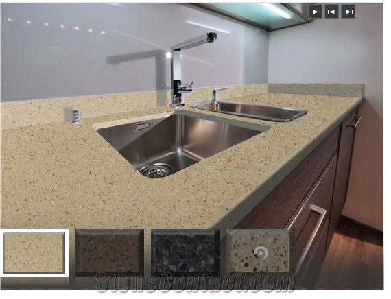 Quartz Stone Kitchen Tops