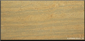 Kashmir Gold, India Yellow Granite Slabs & Tiles