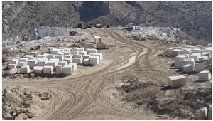 Shanana Cream Marble Blocks, Shayan Cream ,Dehbid Beige ,Cream Persia Marble Block