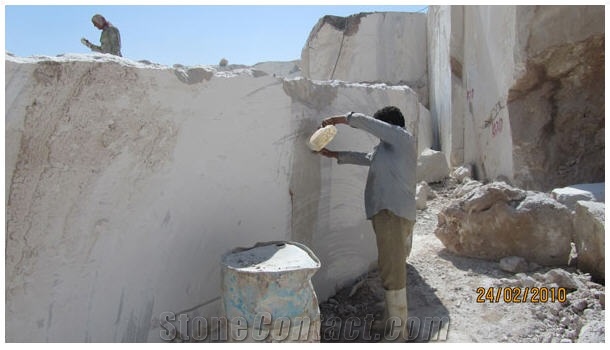 Shanana Cream Marble Blocks, Shayan Cream ,Dehbid Beige ,Cream Persia Marble Block