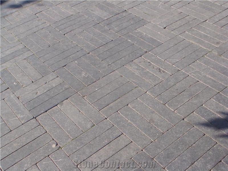Blue Stone Tumbled, Lime Stone, Vietnam Stone, Marble, Asian Stone Slabs & Tiles