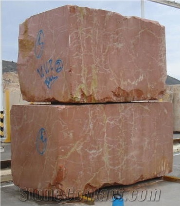 Rojo Quipar Marble Blocks, Spain Red Marble