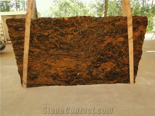 Juparana Expression Slabs, Granite