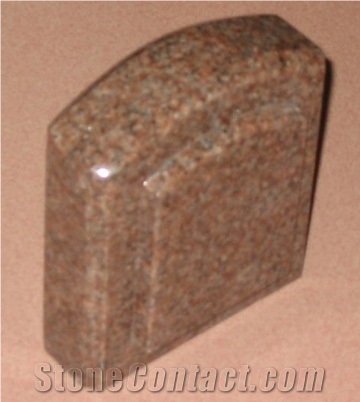 SanXia Red Hubei Granite Signs and Gravestone