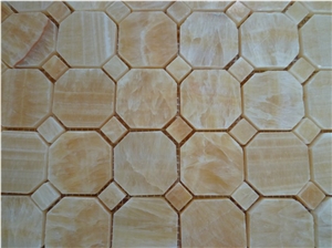 Onyx Stone Mosaic, Yellow Onyx Mosaic
