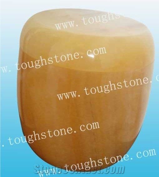 Yellow Jade Funeral Urns, Jade Yellow Onyx Funeral Urns