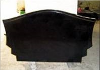 Granite Tombstone Russia Style, Black Granite Tombstone