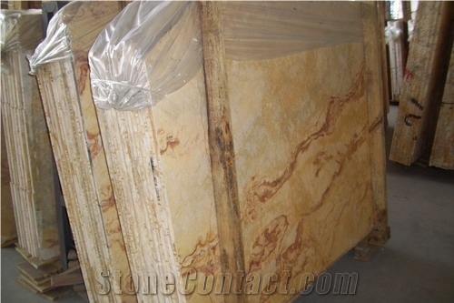 Lemon Gold Marble Slab