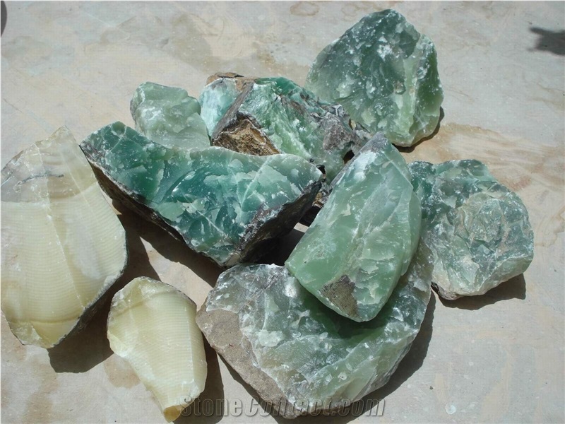 Dark Green Calcite