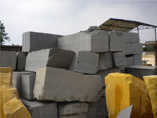 China Black Sandstone Block