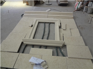 Marble Windows Surround, Frame, Toprak Beige Marble Window Sills, Doors