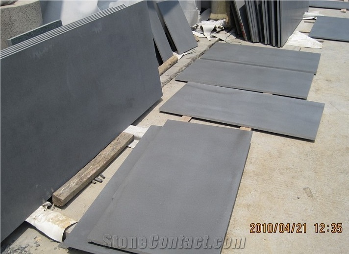 Basalt Honed Slab, China Grey Basalt