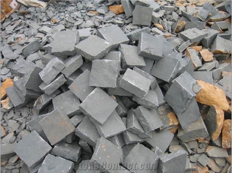 Grey Basalt Cobble Stone