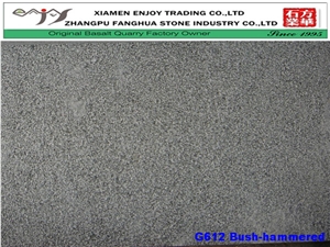 Olivine Gabrro Tile G612 Bush-hammered, G612 Granite Tiles