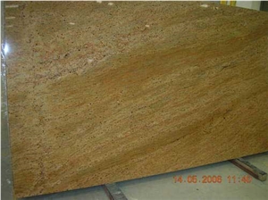 Kashmir Gold Granite Slabs, India Yellow Granite