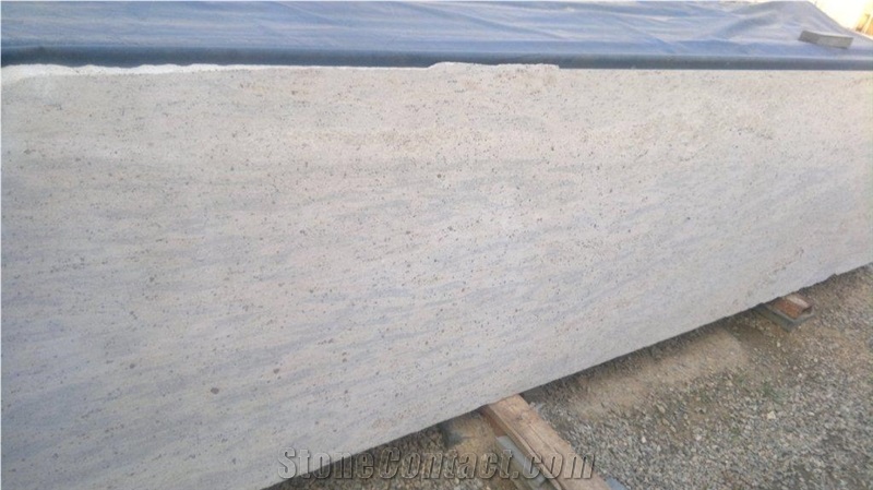 Kashmir White Granite Slabs, India White Granite