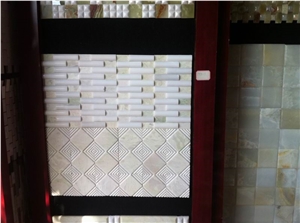 White Marble Mosaic
