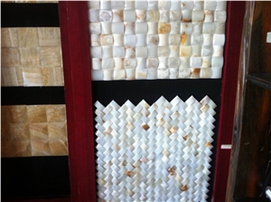 White Onyx Mosaic